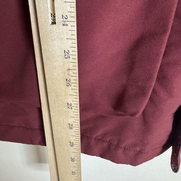 Vintage L.L. Bean Baxter State Parka Womens Large Burgundy Wool Lined USA 90s - Picture 6 of 10